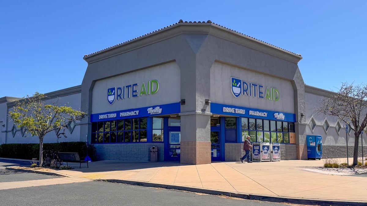 Rite Aid locations across San Luis Obispo County such as the East Grand Avenue location in Arroyo Grande, pictured here, are experiencing shortages of several products including food, personal care items and some medications.