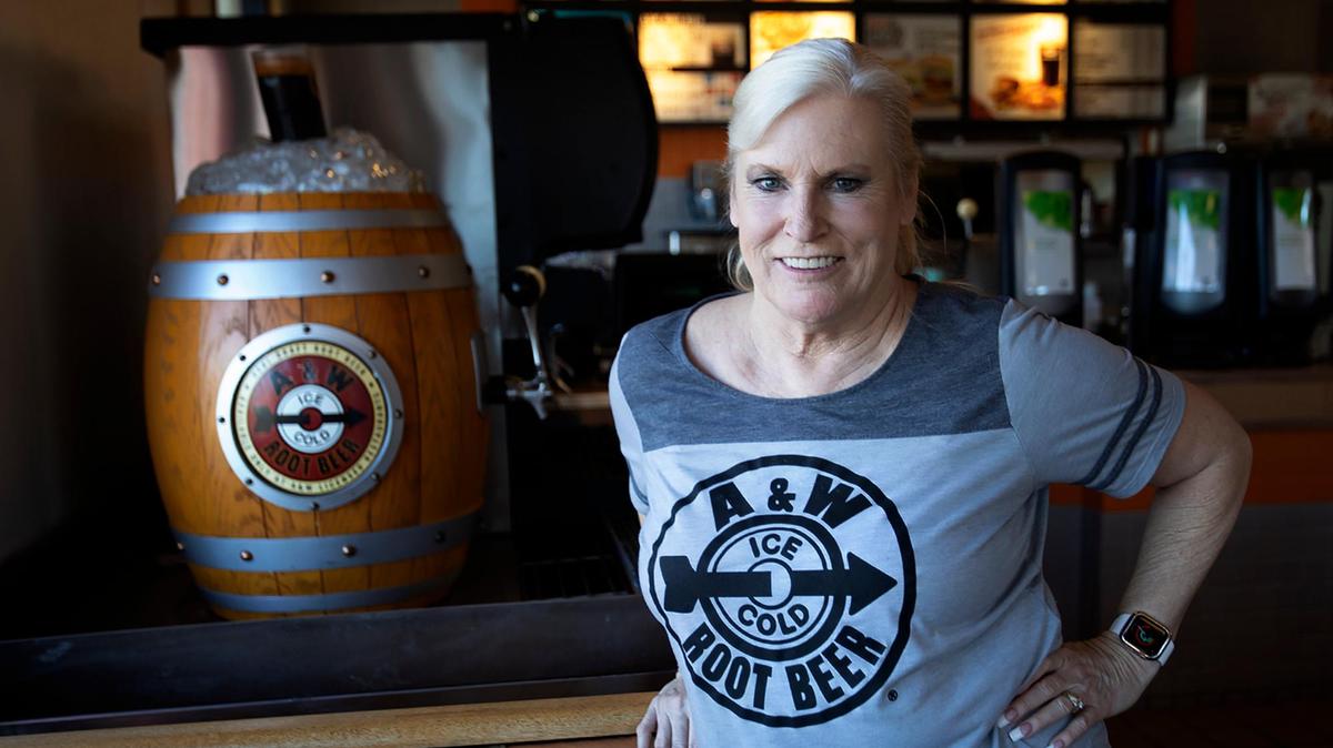 Dorothy Giessinger’s family flipped burgers and poured root beer floats at the A&W Restaurant in Atascadero for more than 30 years. The restaurant closed at the end of February 2022.