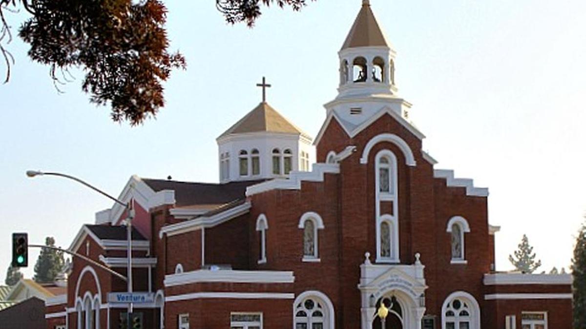 The Holy Trinity Armenian Apostolic Church in downtown Fresno is on the National Register of Historic Places.