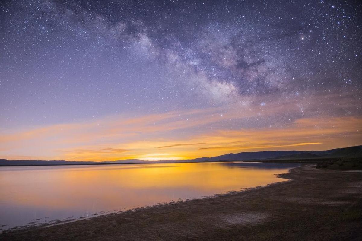 Central Coast photographer Brady Cabe captures a view of the Milky Way from the Carrizo Plain.