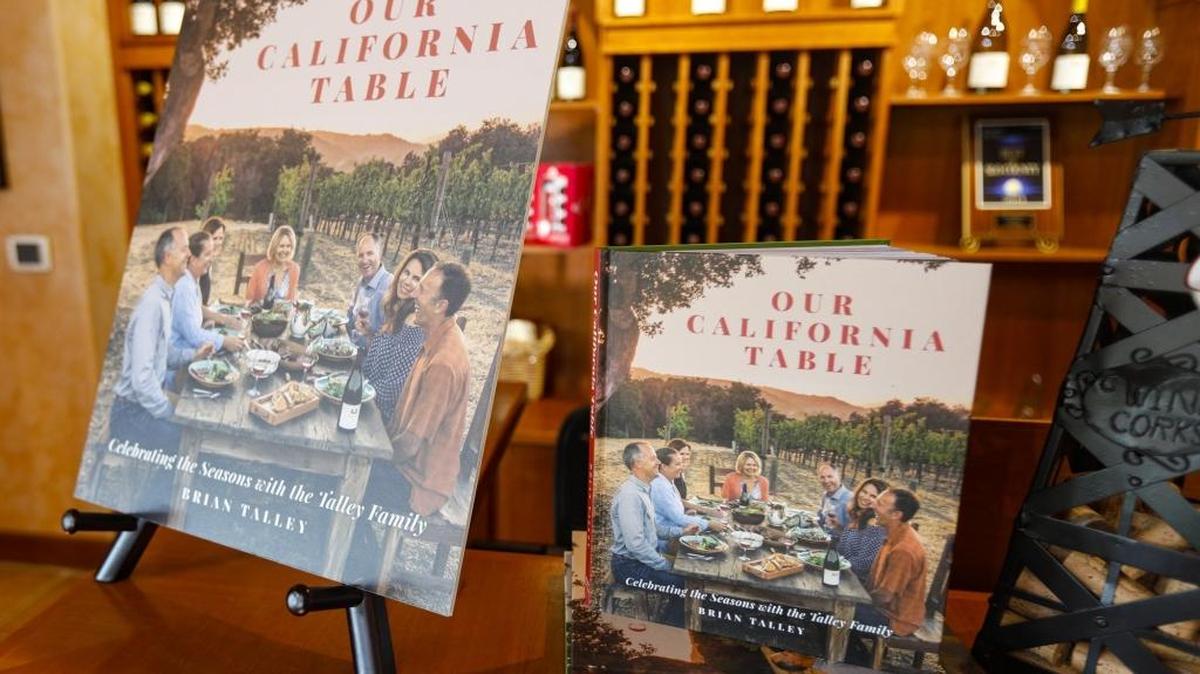 Brian Talley, vintner at Talley Vineyards, has written a cookbook called Our California Table, celebrating his family’s history in the region, his love of cooking and the produce from Talley Farms. Proceeds benefit the Fund for Vineyard and Farm Workers.