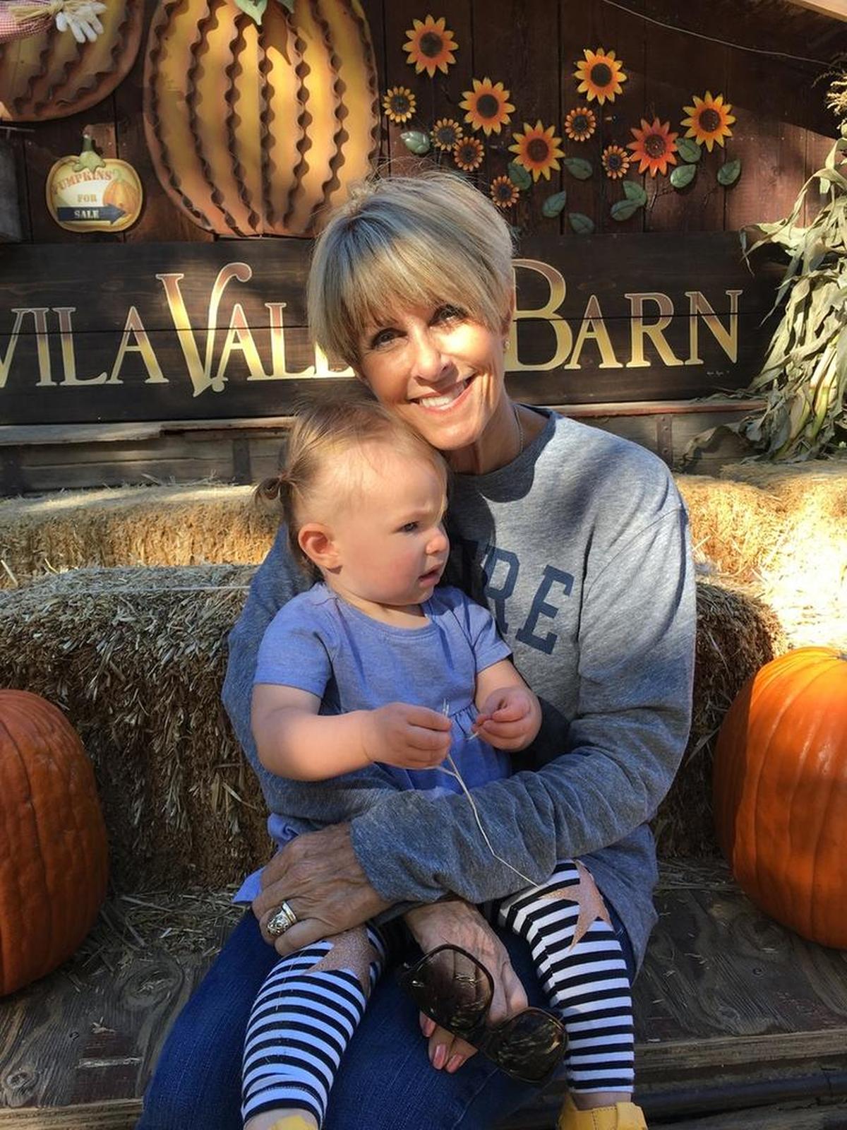 Arroyo Grande resident Peggee Davis poses for a photo with her granddaughter Blythe.