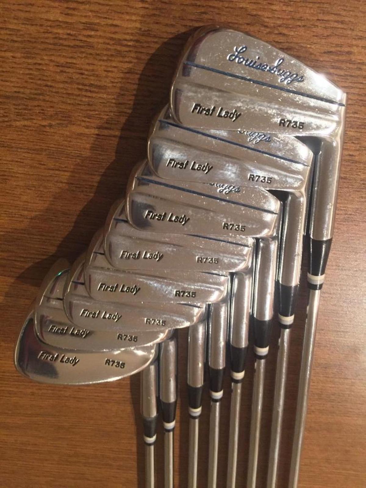 Pismo Beach resident Brent Jorgensen was 10 when he received this set of Louis Suggs First Lady golf clubs from his mother in 1966.