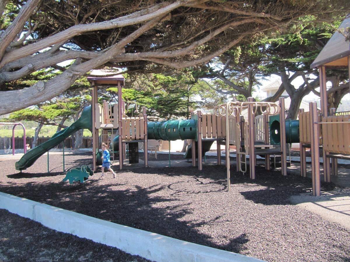 Shamel Park in Cambria is located just steps from the beach.