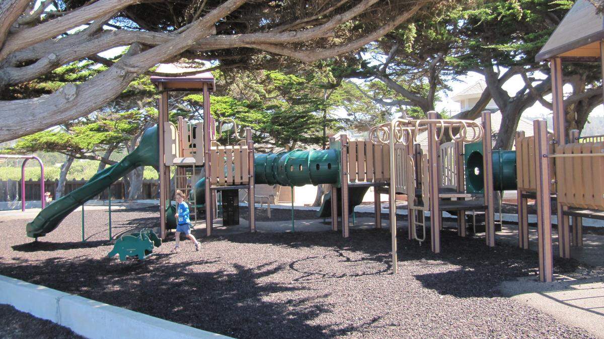 Shamel Park in Cambria is located just steps from the beach.