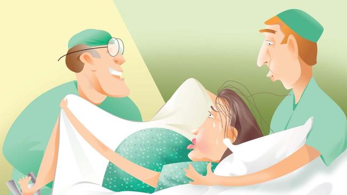 Grandparents should stay out of the delivery room