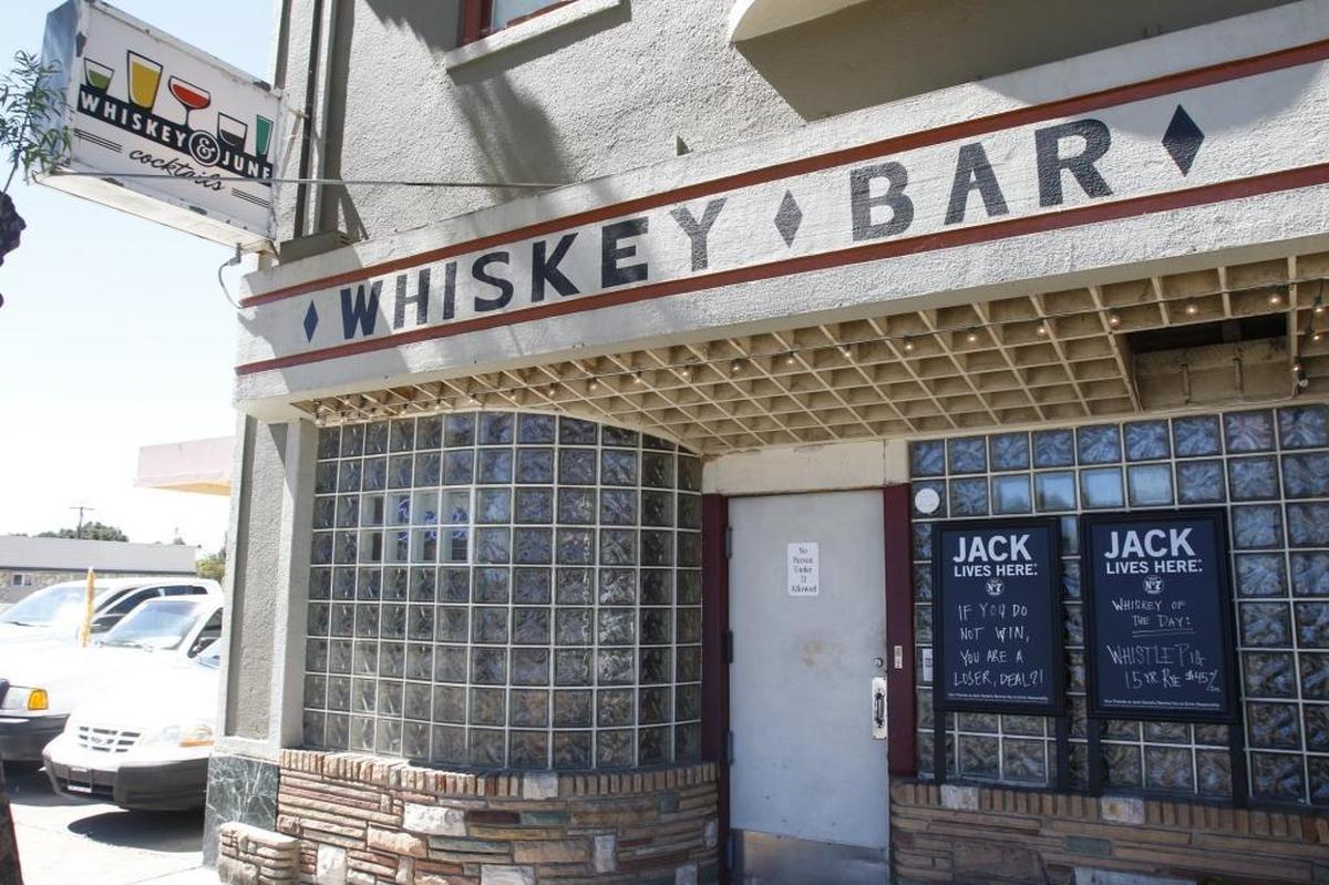 The Whiskey & June bar in Atascadero is near the corner of Traffic Way and El Camino Real.