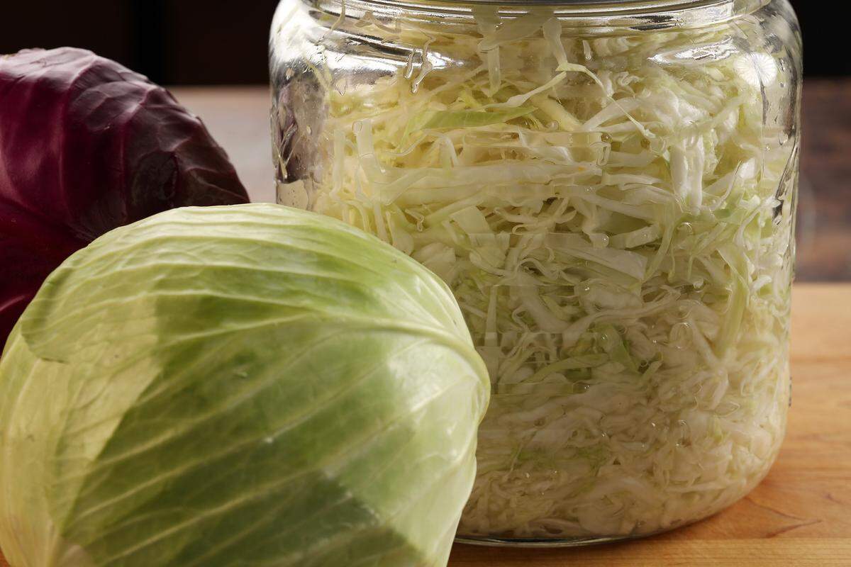 Sauerkraut is fun and easy to make at home.