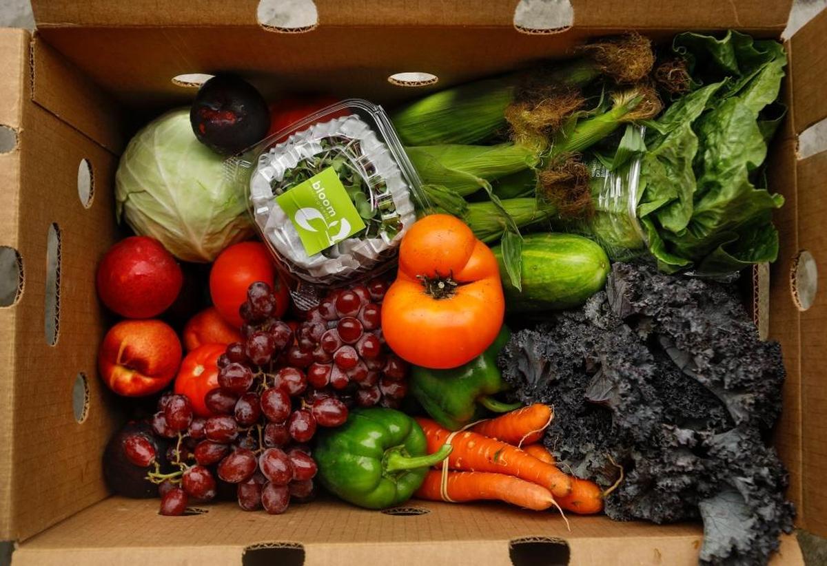 SLO Veg, a subscription-based service in San Luis Obispo, delivers locally grown produce to your door.