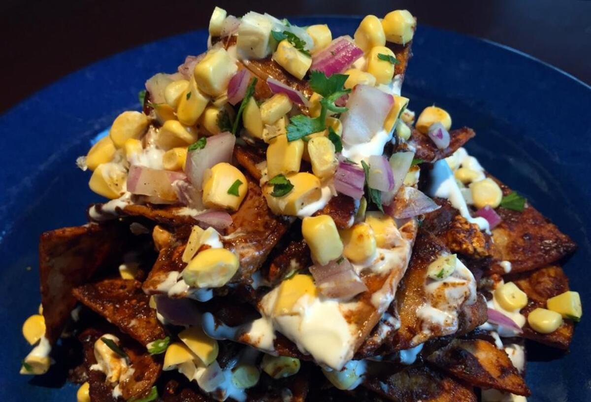 Not Nachos from Villa Creek in Paso Robles.