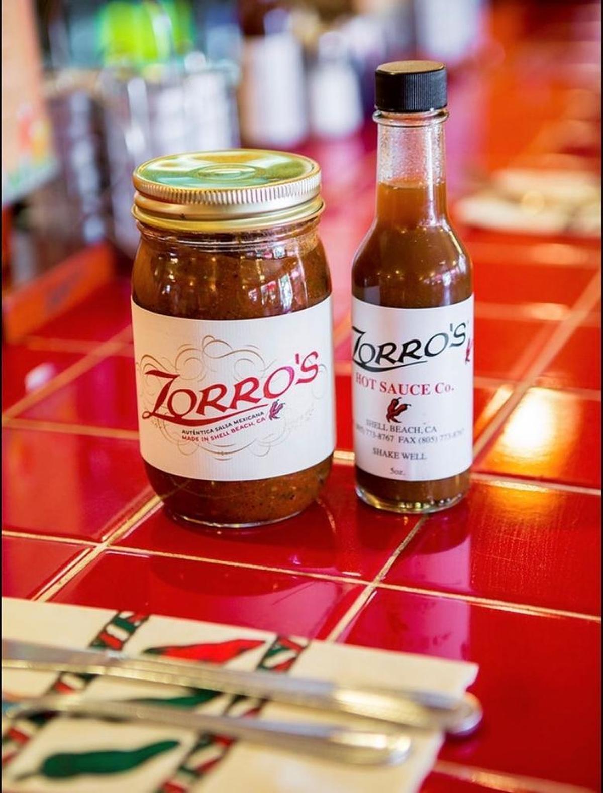 Zorro’s Café and Cantina in Shell Beach is branching into the condiment market with salsa and hot sauce.