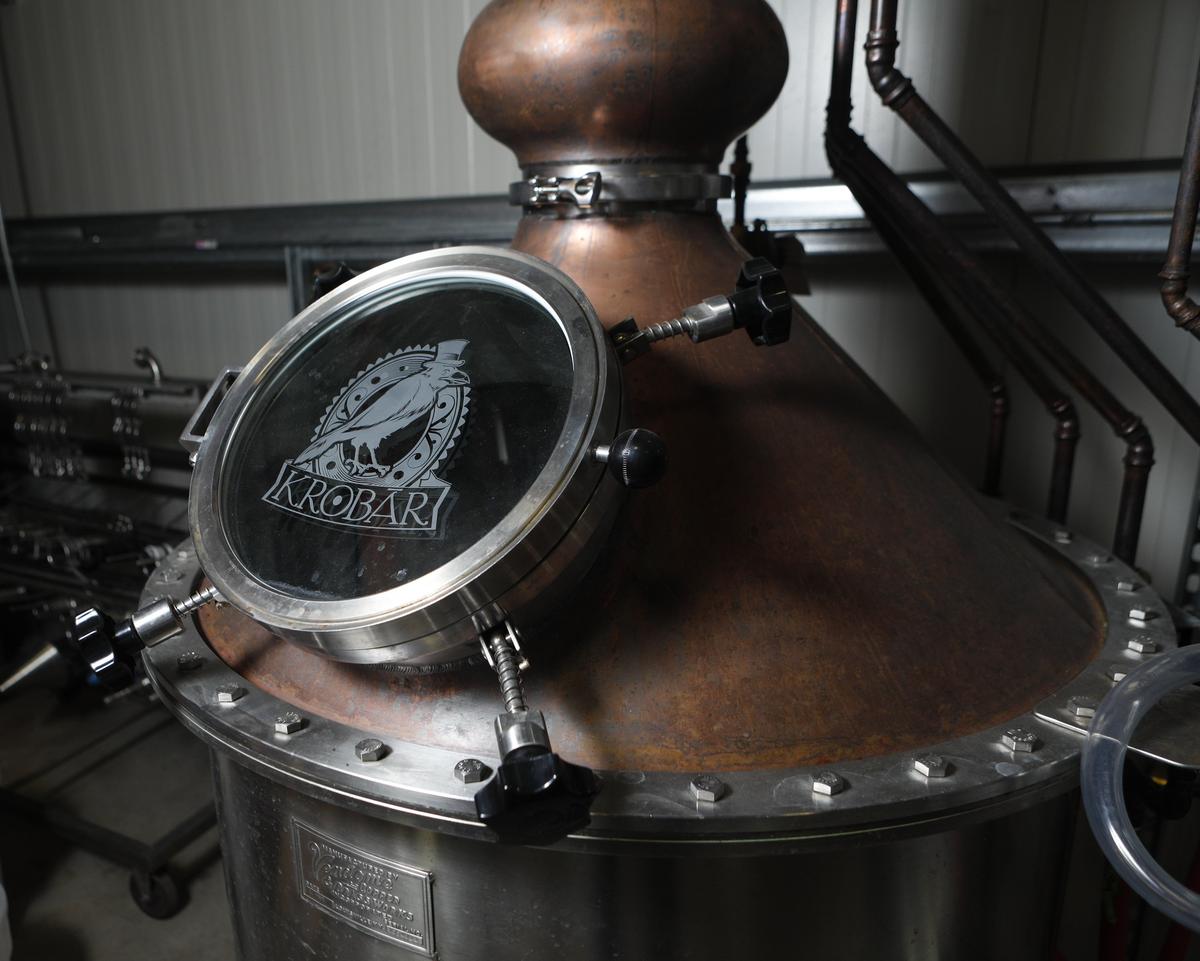 Krobar Craft Distillery in Paso Robles produces bourbon, gin, rye whiskey and bitters.