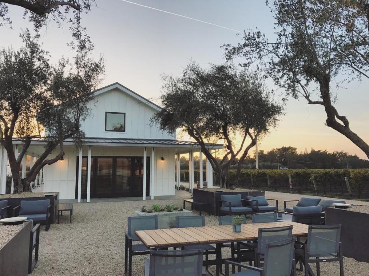 Biddle Ranch Vineyard debuted a modern, farmhouse-style tasting room in San Luis Obispo in 2016.