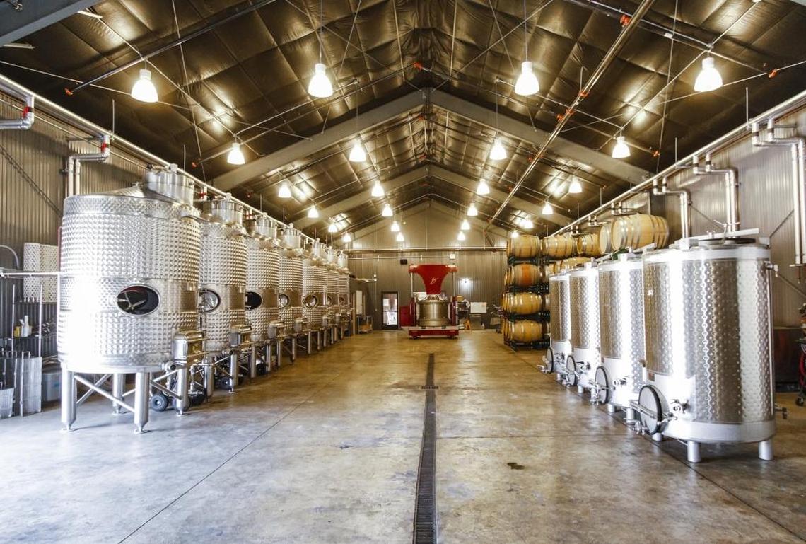 ONX Wines at Tin City in Paso Robles. The winery is open for food and wine tasting.