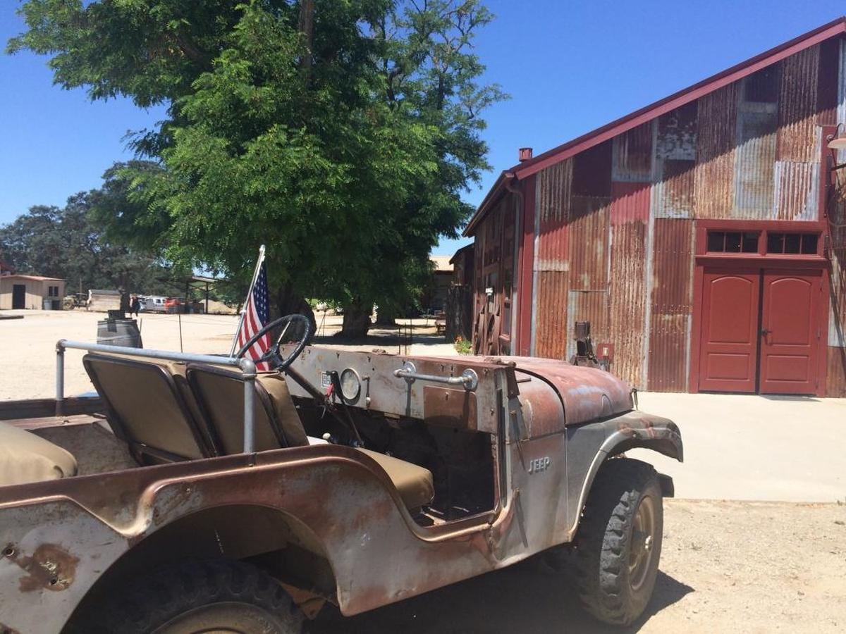 Steinbeck Vineyards & Winery offers a Crash Course tour of its Paso Robles property in a 1958 vehicle nicknamed WineYard Willy.