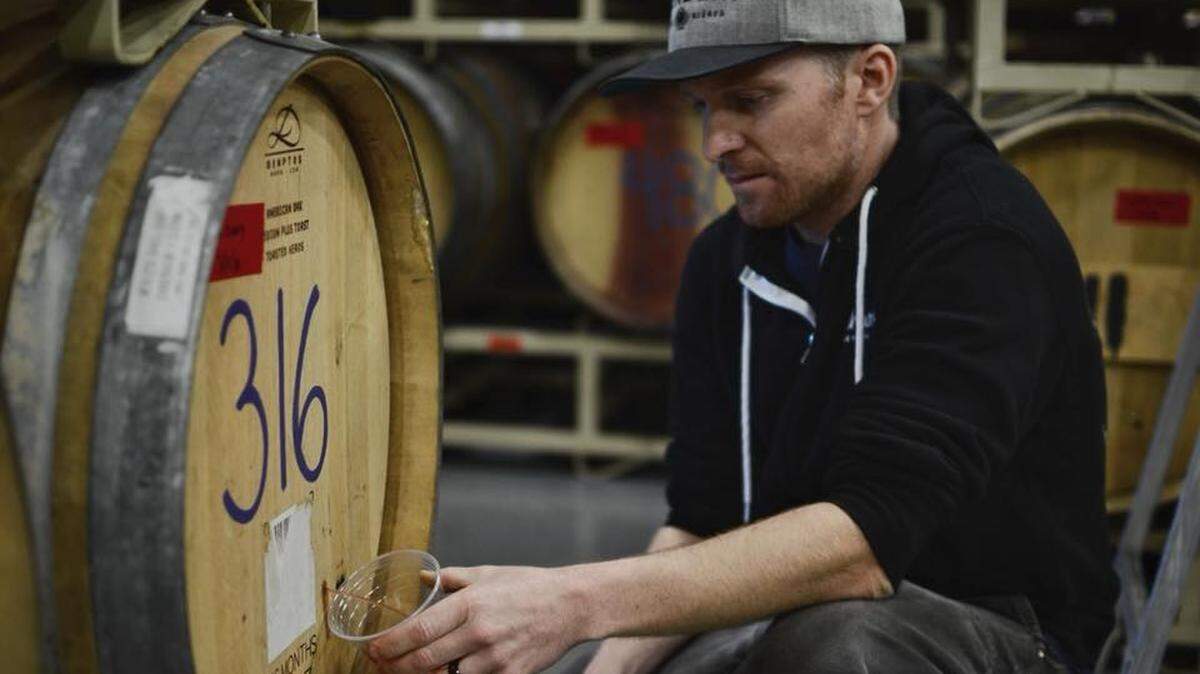 Ryan Fields, head brewer and blender at Beachwood Blendery in Long Beach, plans to open his own brewery in Atascadero in 2019.
