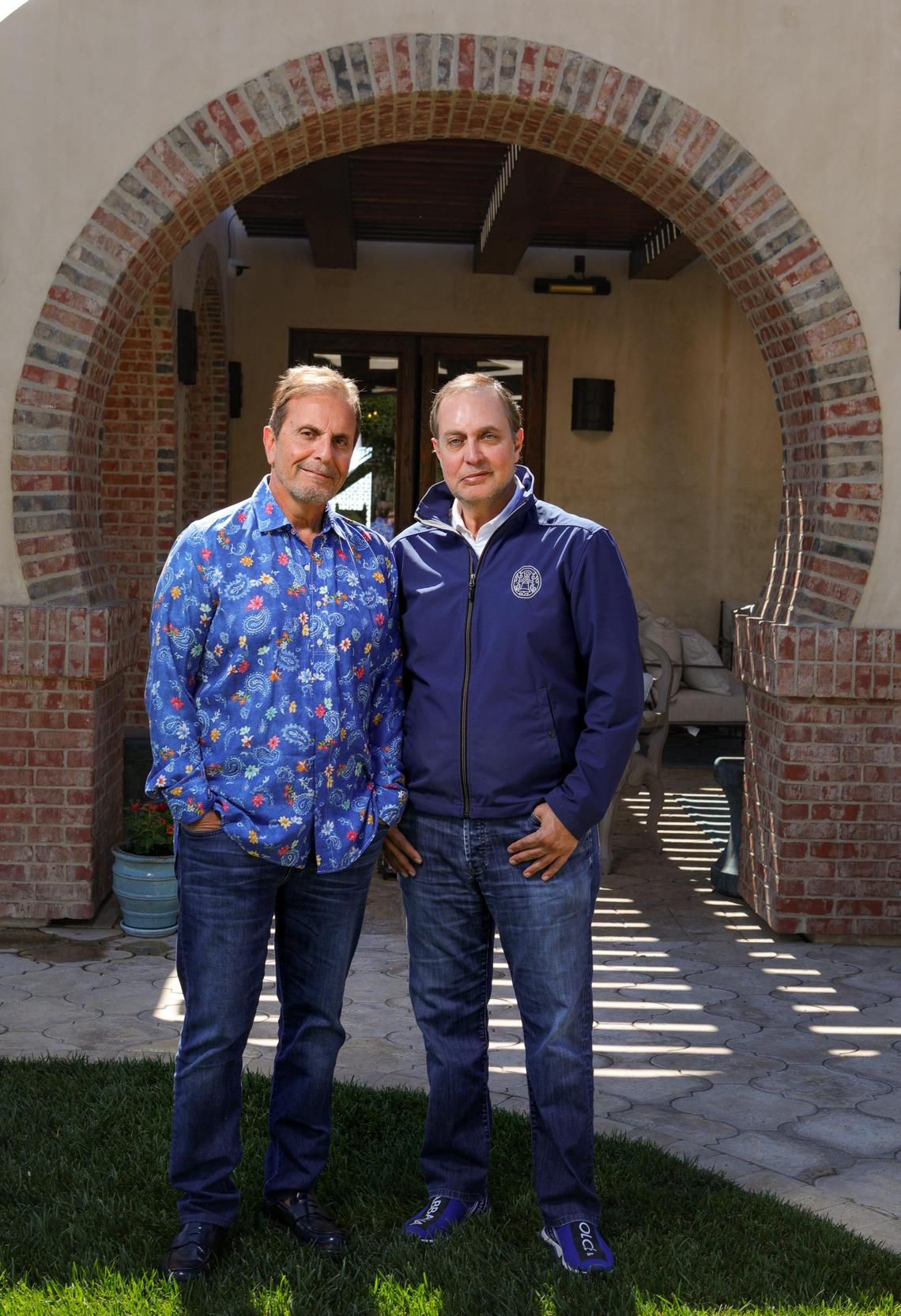 Brothers Georges, left, and Daniel Daou are the co-founders of Daou Vineyards and Winery in Paso Robles. They’re also the owners of the former Centrally Grown in Cambria, now in the process of being turned into Daou Ocean.