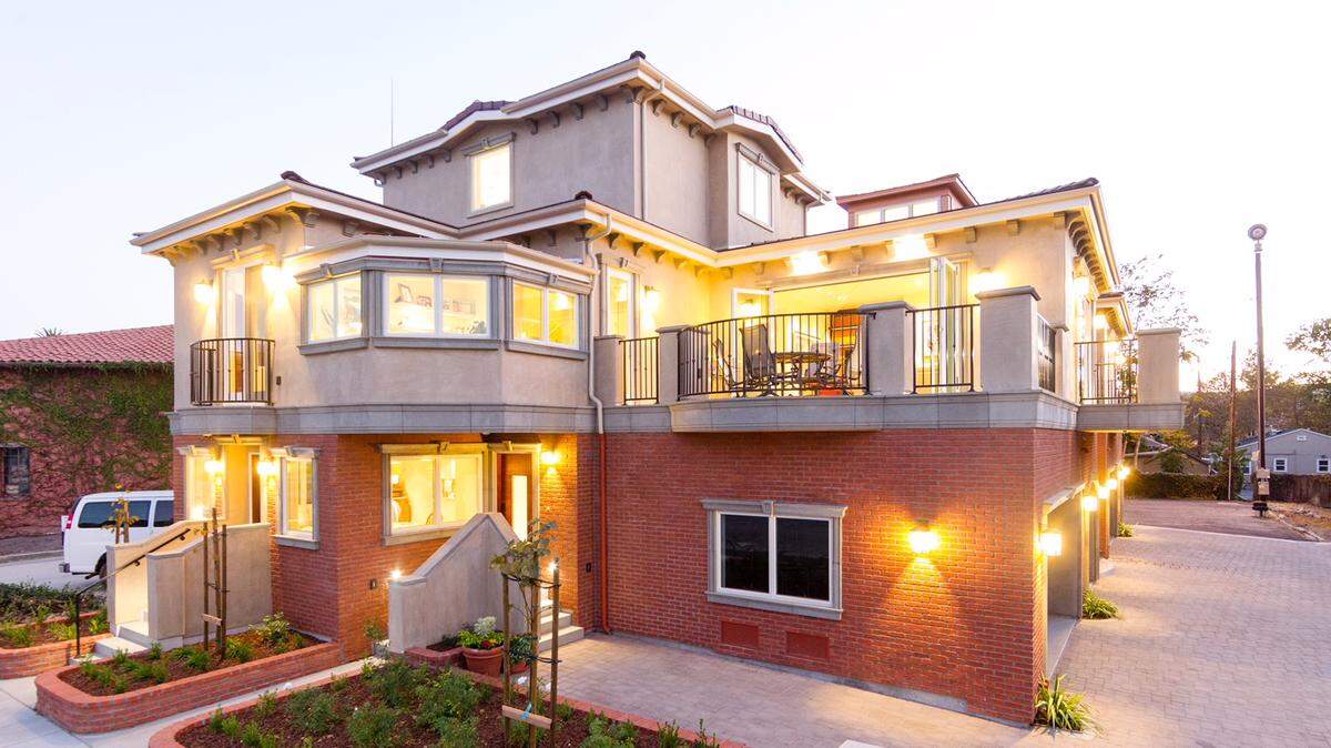 Karen and Lee Bren's San Luis Obispo condominium has an open, spacious style that the couple calls "California modern."