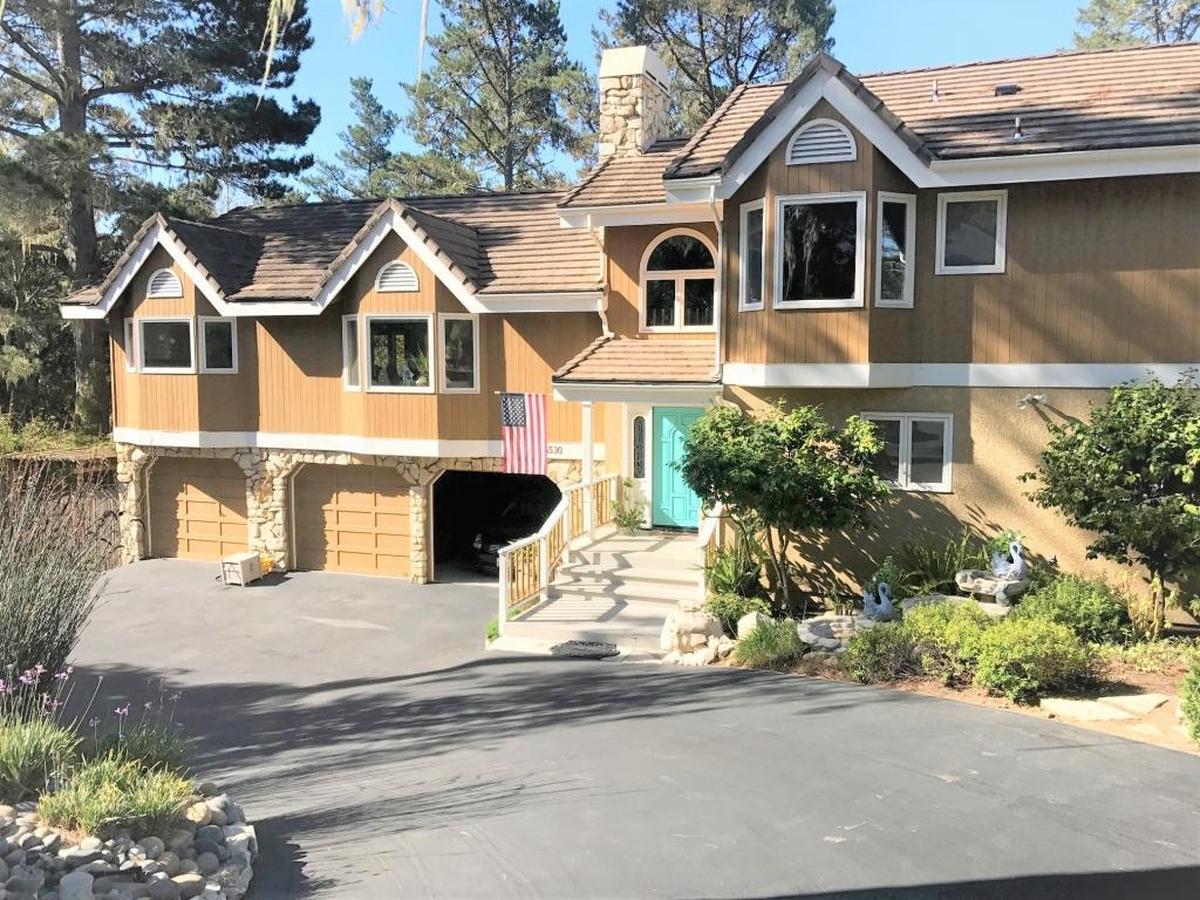 The Clark home in Cambria, built in 1984, recently underwent a remodel.