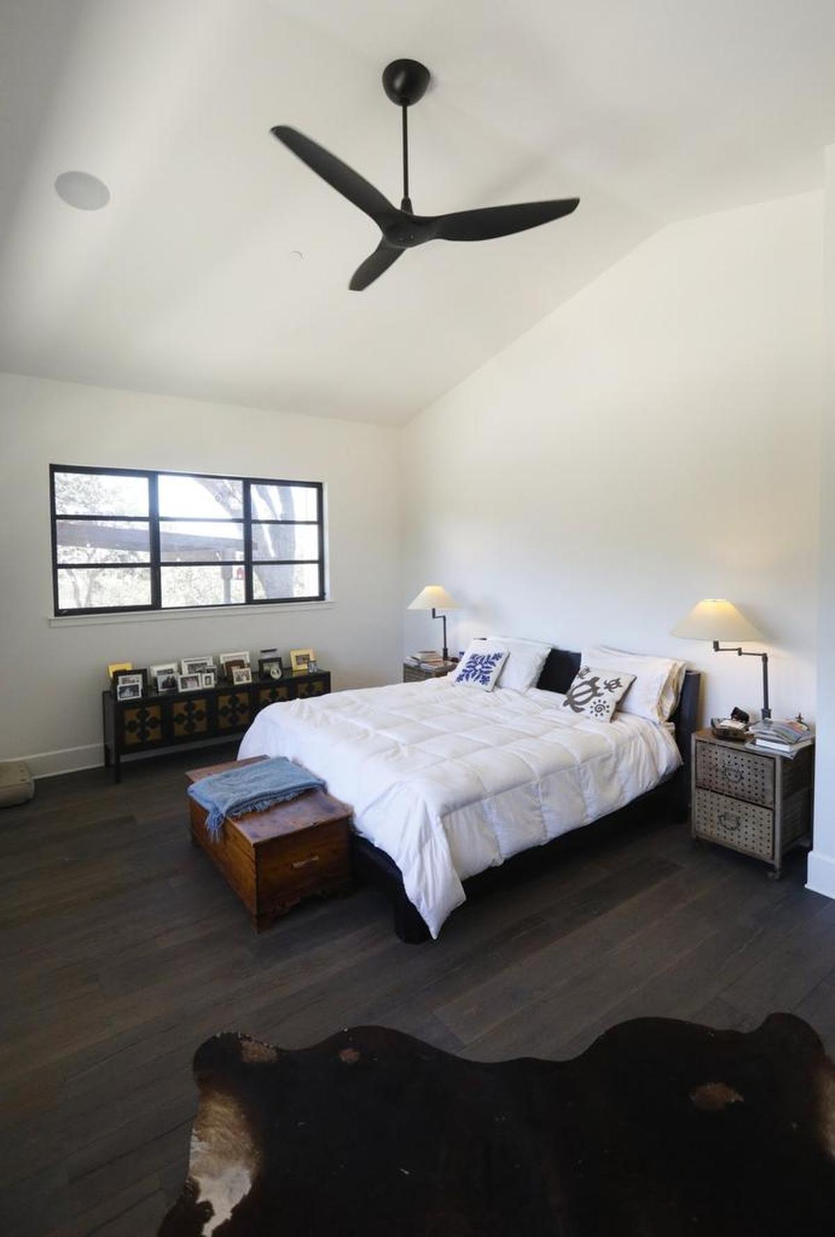 The master bedroom.