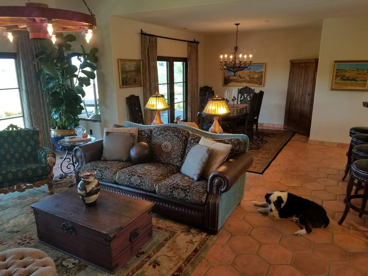 Kim and Dick Rogers' Templeton home is furnished with vintage and antique finds from a variety of sources.