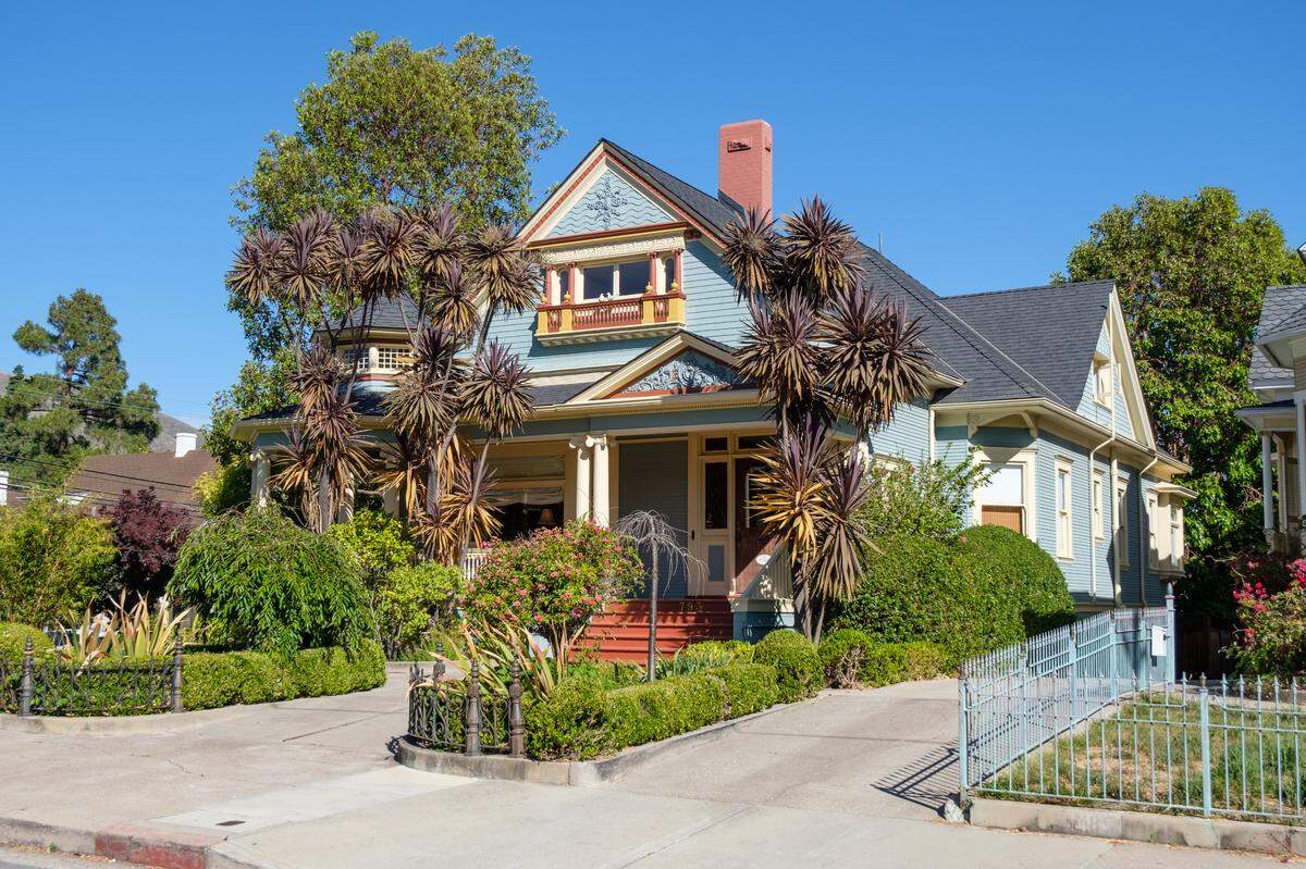 Built in 1901, the Ditmore home in San Luis Obispo still has many of its original features, including a cast iron coal burning stove and hand-carved woodwork.