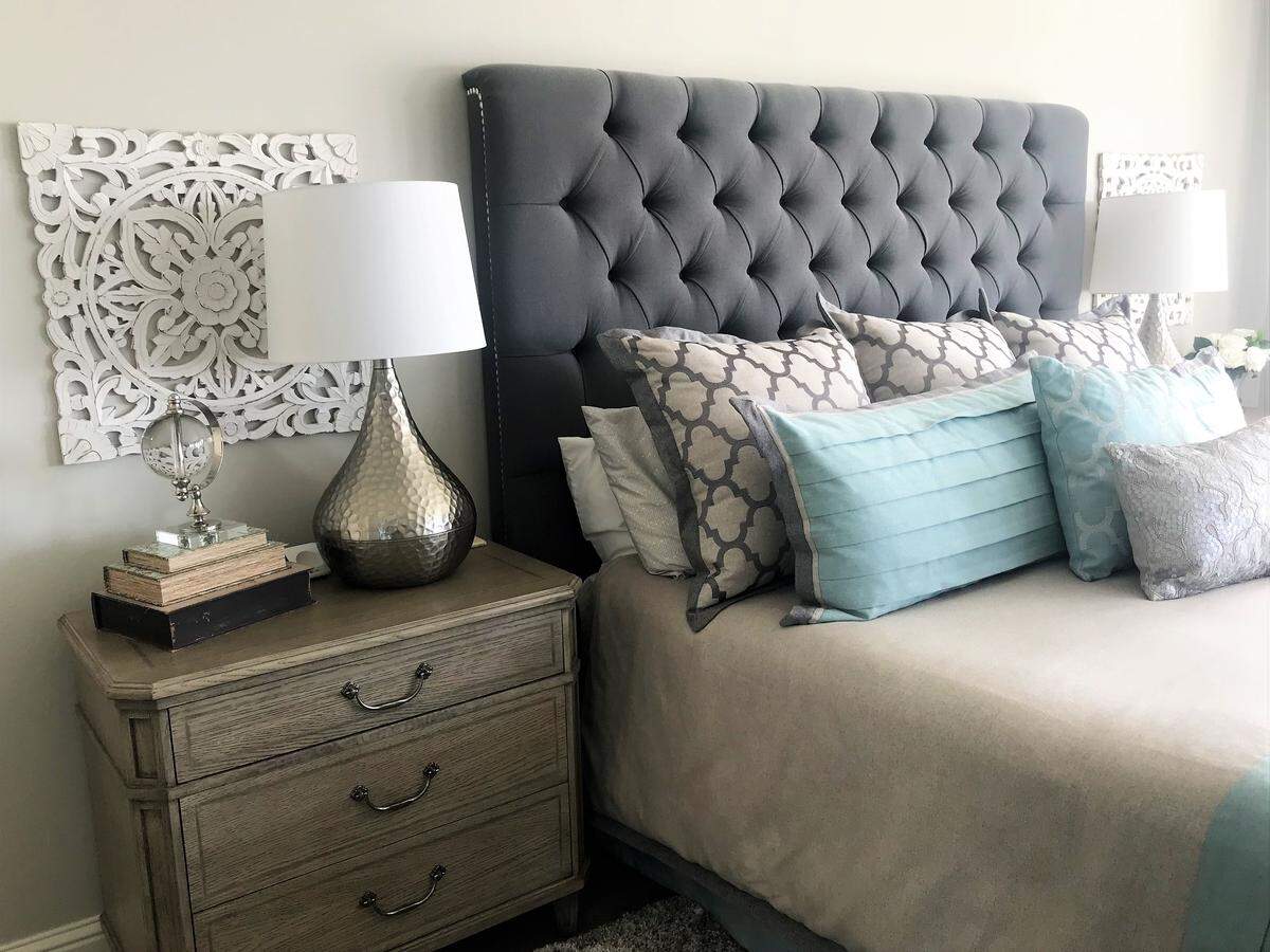 About half of the furniture and accents in Jeff and Melinda Baker’s Cambria home reflect a laid-back coastal theme.