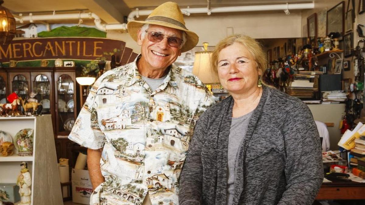 Mike Sanders and wife Miki Landseadel-Sanders are owners of San Miguel Mercantile.