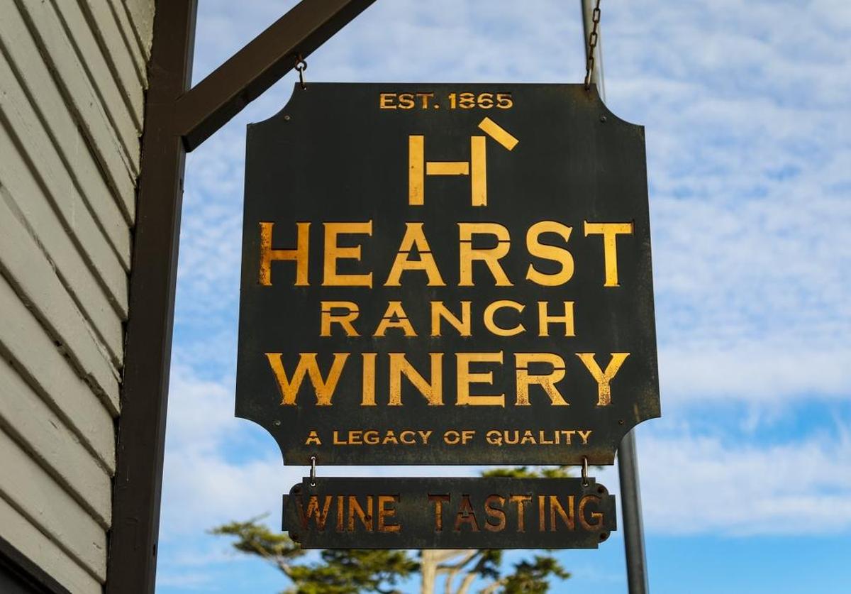 Hearst Ranch Winery’s tasting room inside the historic Sebastian’s building in San Simeon is being relocated.