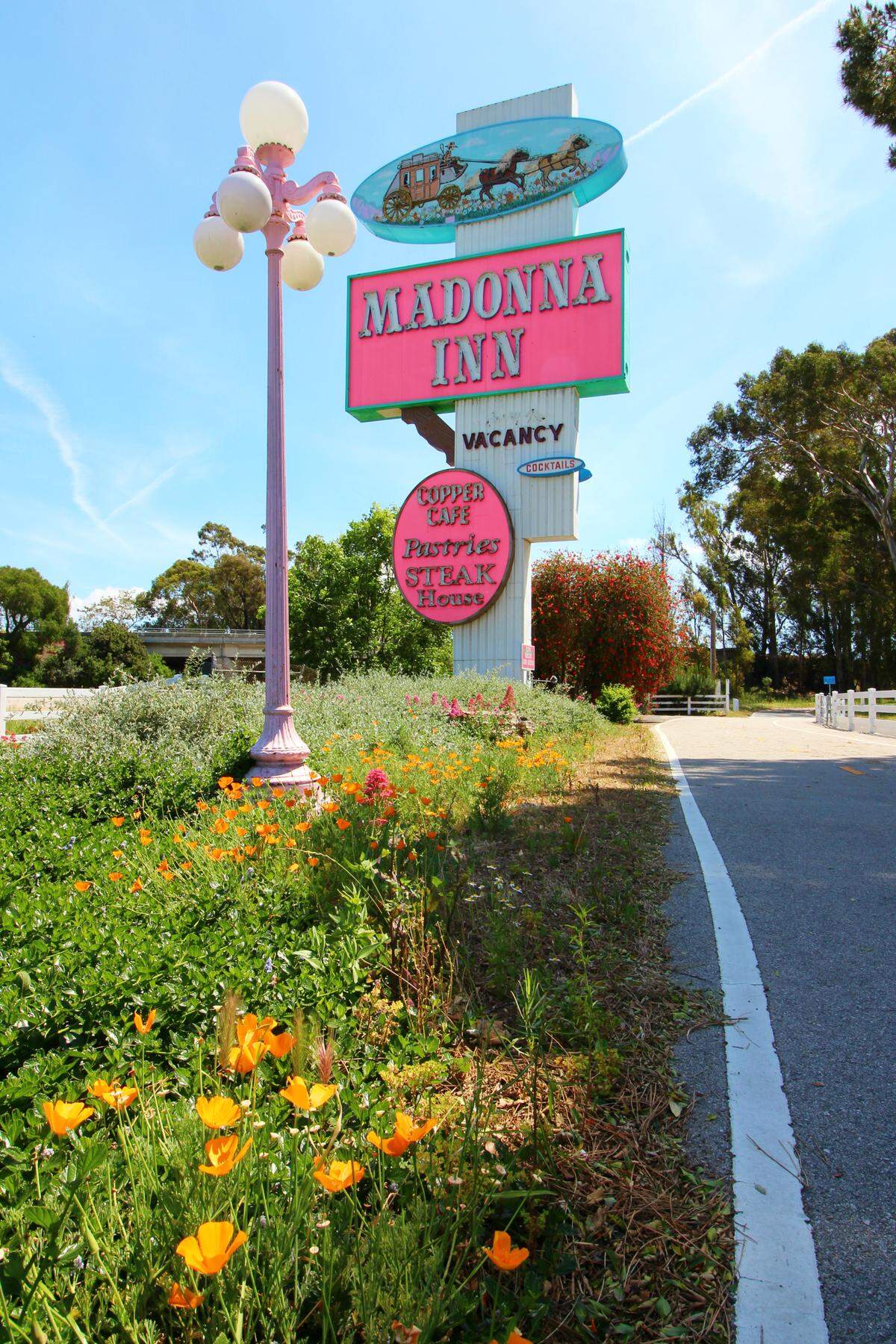 The Madonna Inn is located in San Luis Obispo, California.