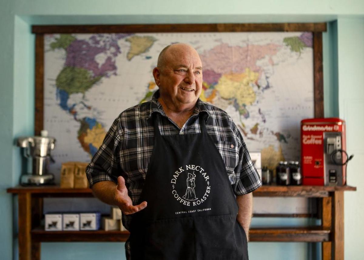 Danny Jones, the owner of Dark Nectar Coffee in Atascadero, has been crafting his blends and single origins in Templeton for about six years.