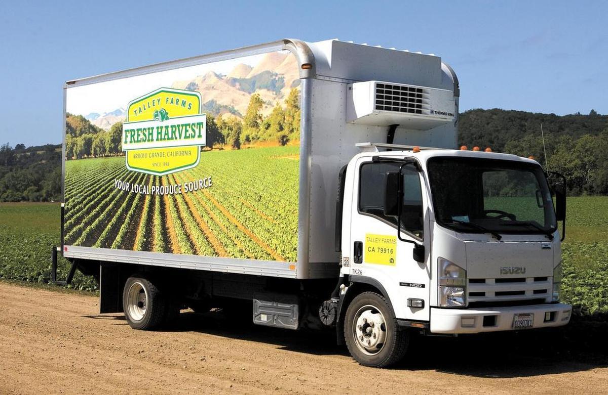 Fresh Harvest delivers boxes weekly to several county locations for subscribers to pick up.