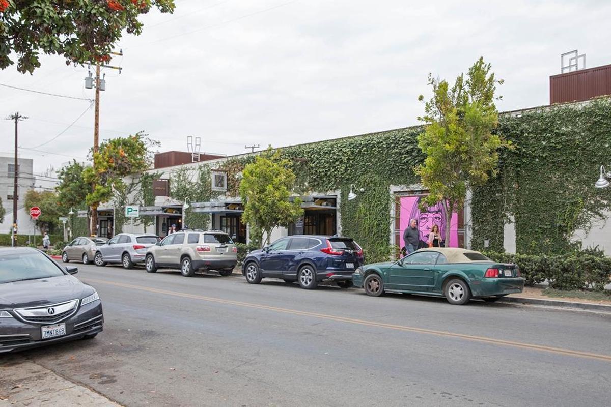 The 200 block of E. Yanonali Street in Santa Barbara’s Funk Zone has wine and beer tasting rooms.