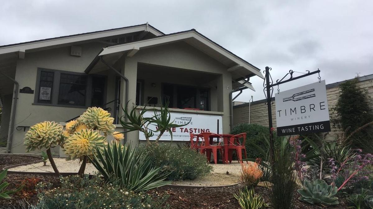Timbre Winery has opened a tasting room in a bungalow at 225 E. Branch St. in the village of Arroyo Grande.