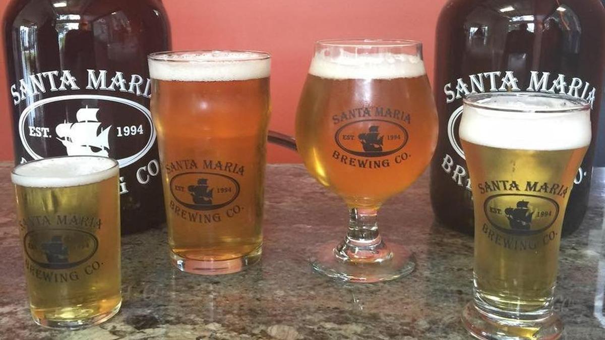 Santa Maria Brewing Co. beers.