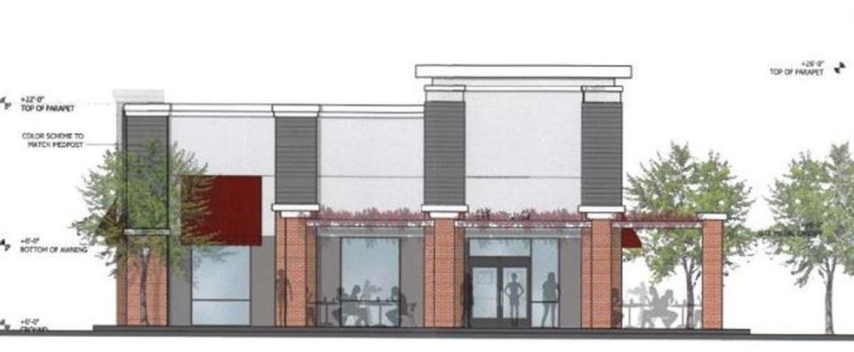 A rendering of the Habit Burger Grill to replace the old Coco’s Bakery Restaurant on the 7300 block of El Camino Real in Atascadero.