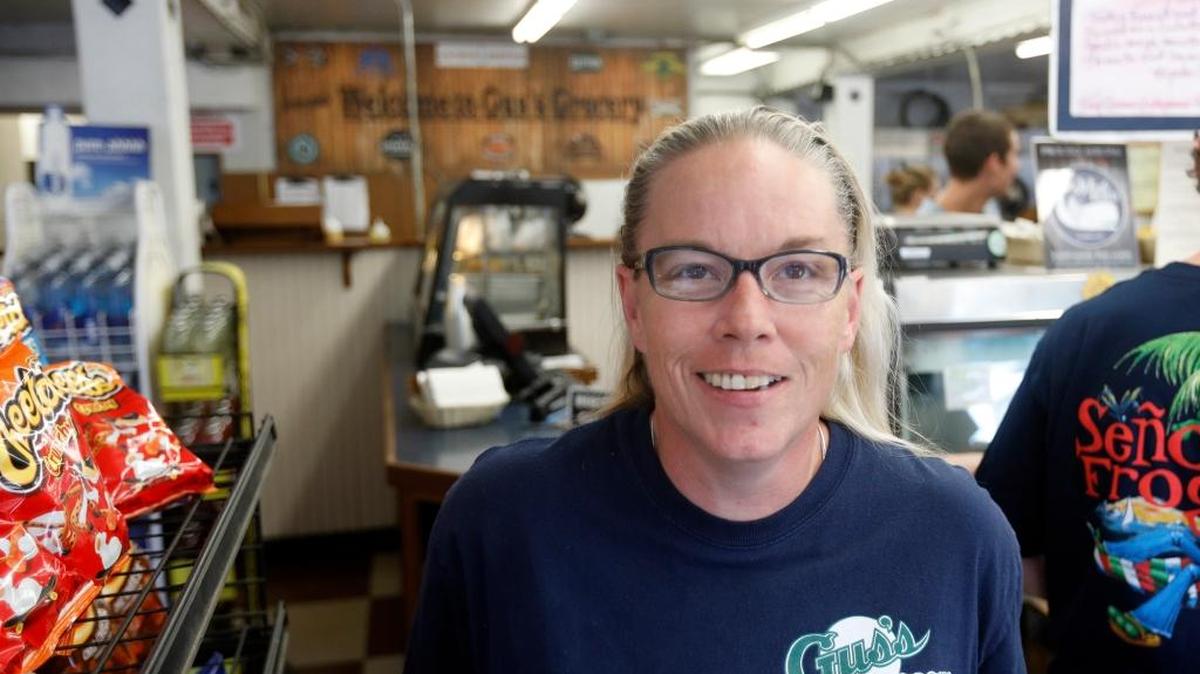 New owner of Gus’s Grocery in SLO is Shannon Koester. She has been the general manager for 16 years and took over the business in May.