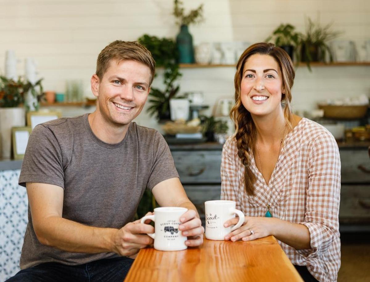 Jon and Sara Peterson are the owners of Scout Coffee Co., which is expanding with a new location in Morro Bay.