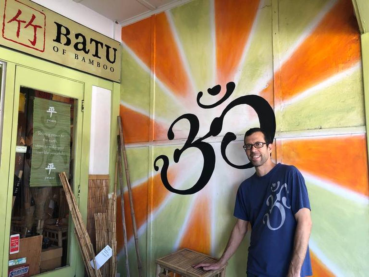 Fred Hornaday closed his Bambu Batu shop after the pandemic hit. He had been attempting to sell it as part of a family move, but had no takers.