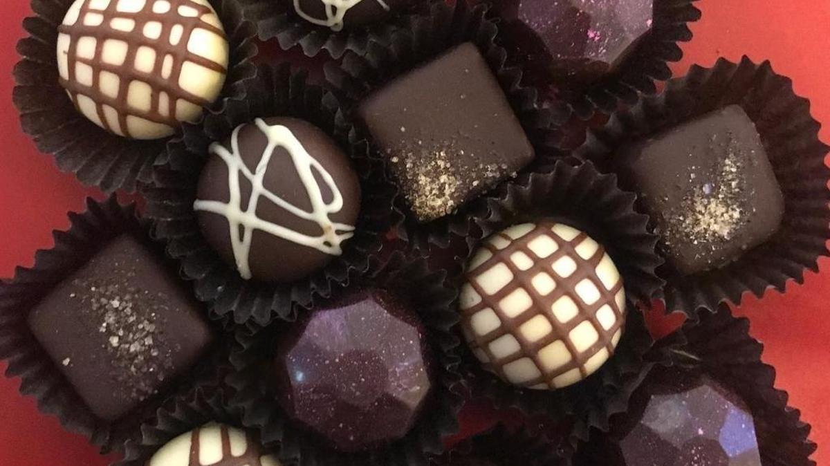 Truffles are among the sweet treats crafted by Mama Ganache Artisan Chocolates in San Luis Obispo. Owners Tom and Eve Neuhaus are putting the business up for sale so they can retire and move to France.