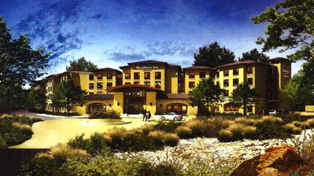 Proposed Residence Inn by Marriott, on Union Road in Paso Robles.