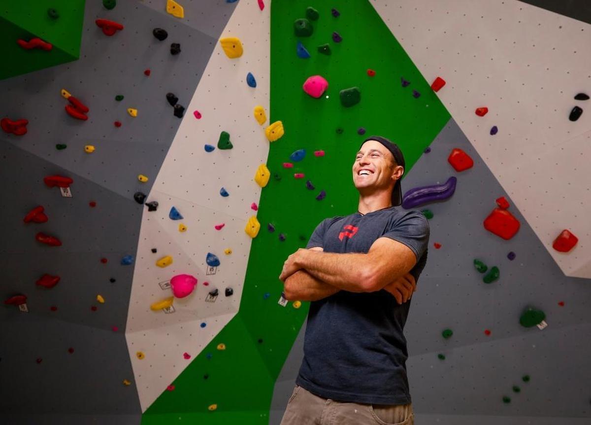The Pad Climbing is a new climbing focused gym owned by Yishai Horowitz, pictured, and his wife Kristin, opened in late December in San Luis Obispo.