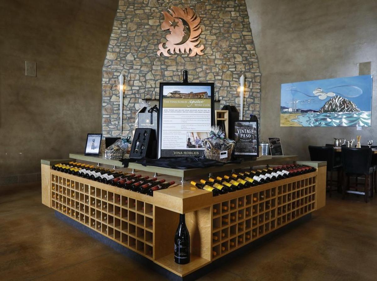 The Vina Robles tasting room in Paso Robles.