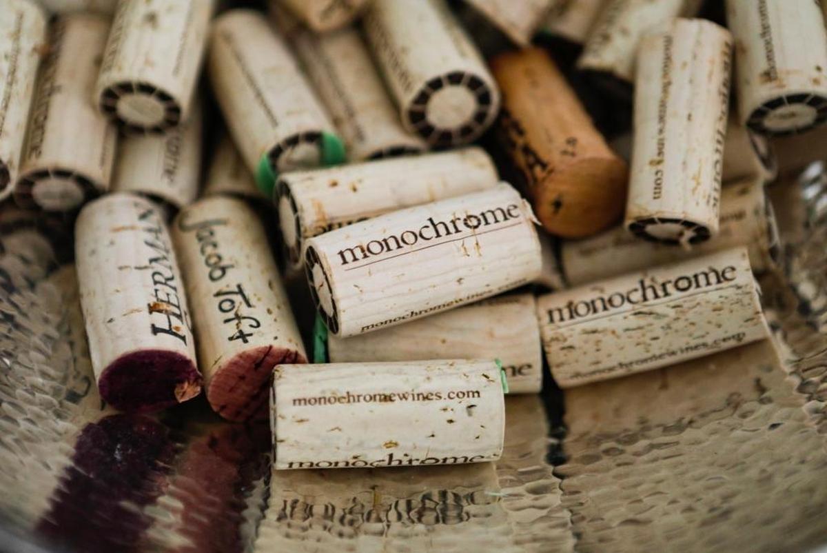 Dave McGee’s Monochrome Wines is sharing space with Kaleidos and Turtle Rock Vineyards at Tin City in Paso Robles.