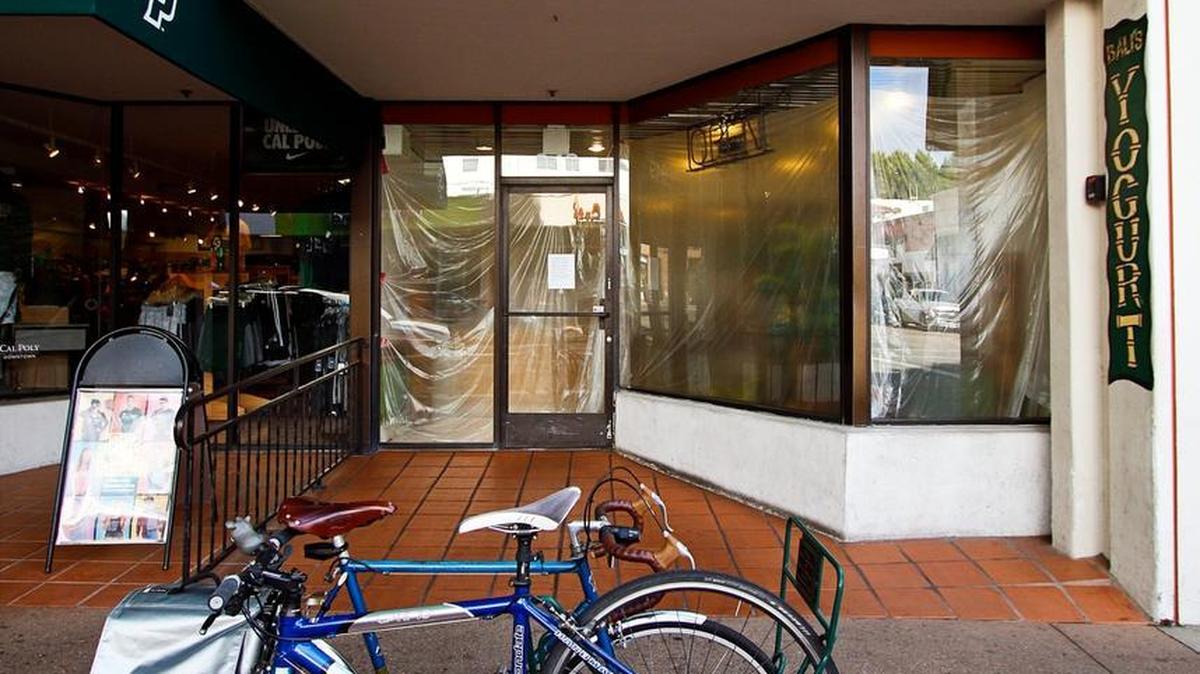 
Bali's frozen yogurt shop in San Luis Obispo has closed.

