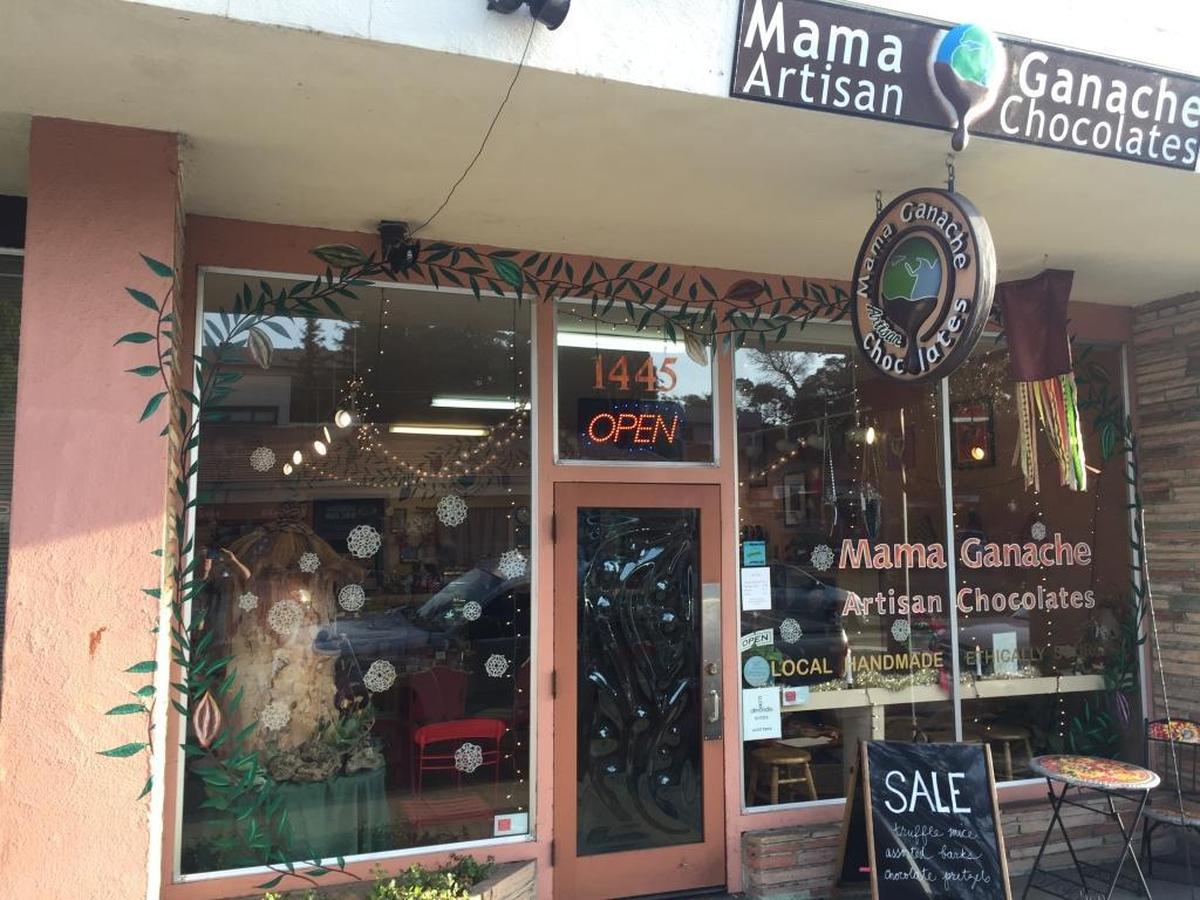 Mama Ganache Artisan chocolates, at 1445 Monterey St. in San Luis Obispo, is up for sale.