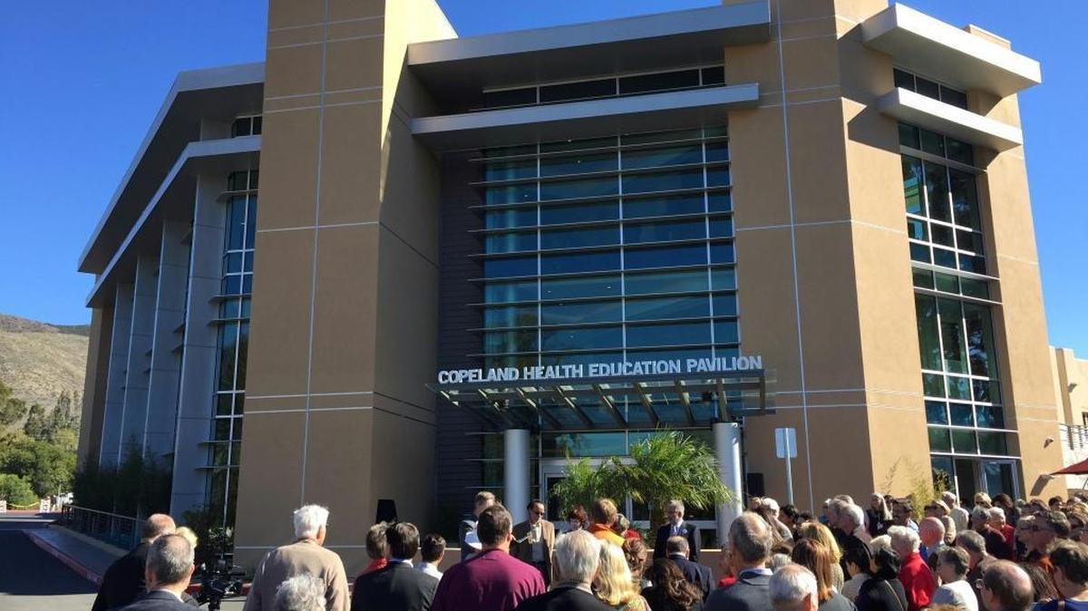 On Tuesday, Nov. 17, several hundred people celebrated the grand opening of Copeland Health Education Pavilion, French Hospital Medical Center’s new educational and research center.