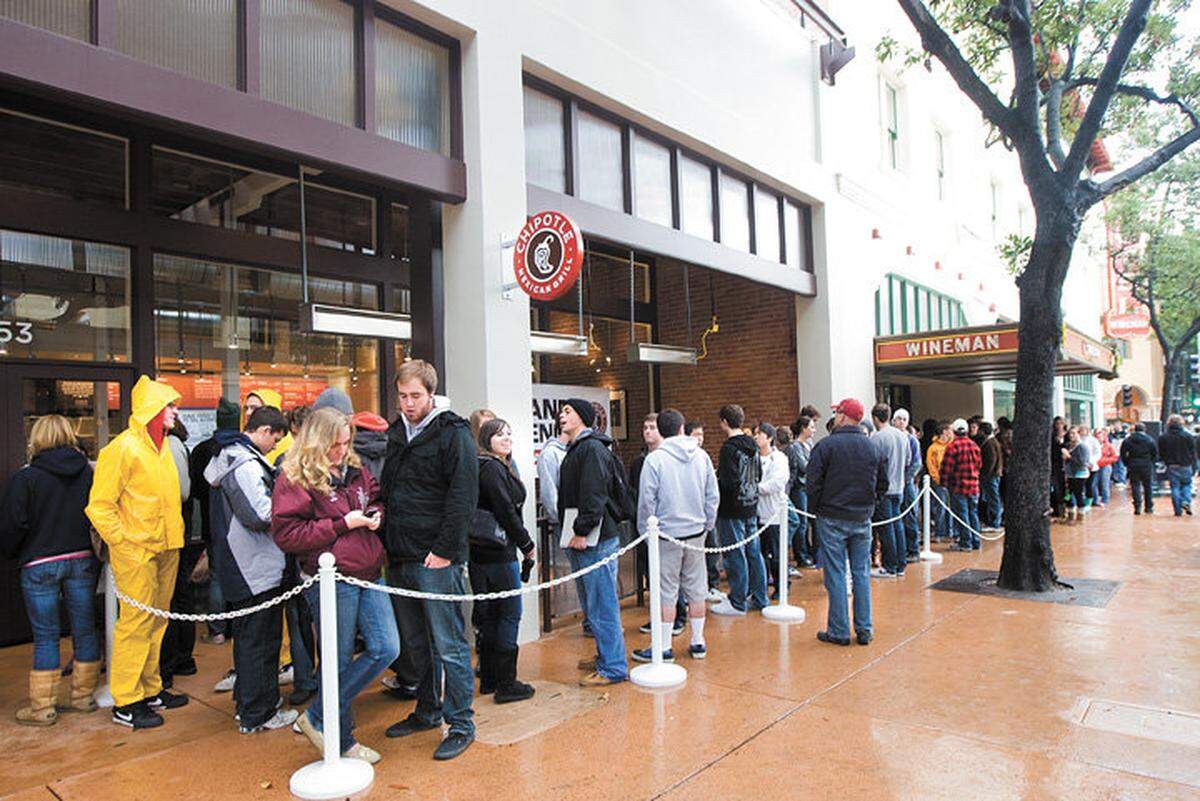 Chipotle Mexican Grill opens in downtown San Luis Obispo in March 2010. The location at 839 Higuera St. will close in July 2018.
