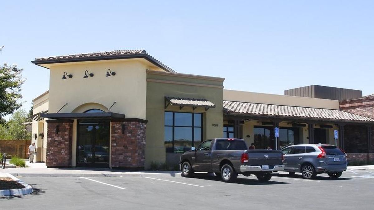 Marston’s 101 restaurant, right, and Caladero Event Venue, left, are set to open by the end of July at 9006 W. Front Road in Atascadero, next to the Holiday Inn Express & Suites.