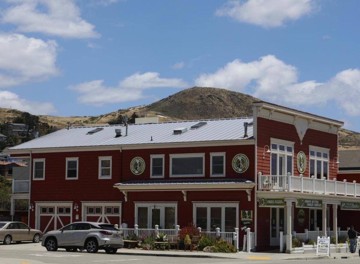 Sisters Christa Hozie and Traci Nickson started the Brown Butter Cookie Co., seen here in Cayucos, and they lease the Cass House, where they run a five-room inn, wedding and event venue, grill and bakery.